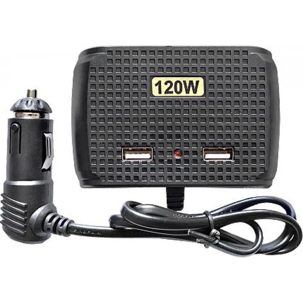 Разветвитель автомобильного прикуривателя с 1 на 3 плюс 2х USB разъем ...