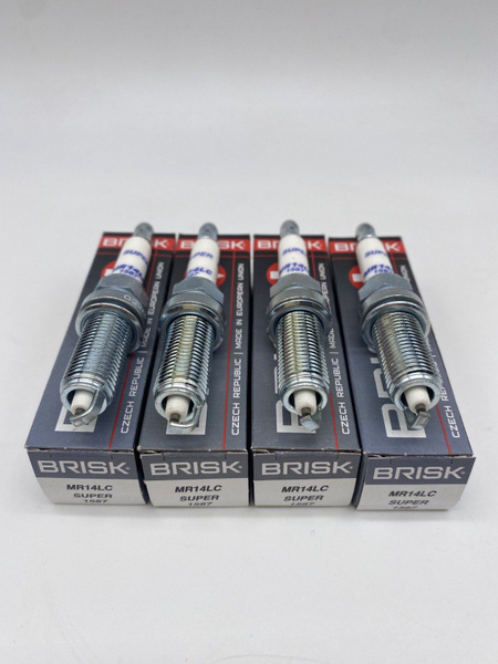 Комплект свечей зажигания BRISK MR14LC - купить по выгодным ценам в ...
