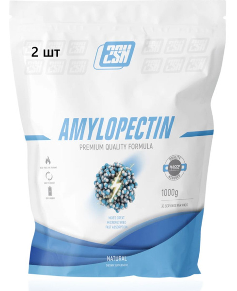 Гейнер на медленных углеводах для набора массы 2SN Amylopectin 1000 г ...