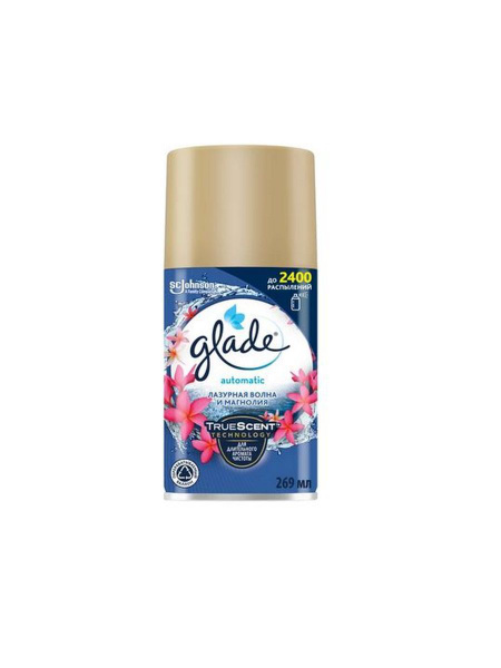 Освежитель воздуха Glade Лазурная волна и магнолия 269 мл - купить с ...