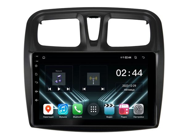 Штатная магнитола Renault Logan 2 2013-2023 UNISON 10T4 4Gb/64Gb IPS BT ...