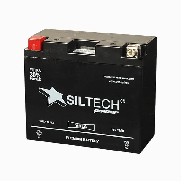 Аккумулятор для мототехники Siltech VRLA 1212.1 купить по выгодной цене ...