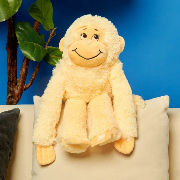 Мягкая игрушка обезьянка плюшевая Мартышка Забава LekomToys, 50 см, для ...