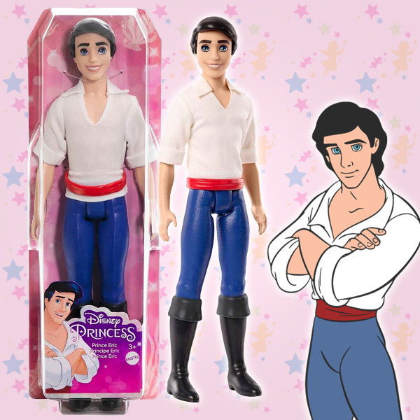 Кукла Эрик мультфильм "Русалочка Ариэль" Disney Princess - купить с ...