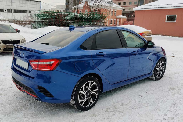 Пороги пластиковые Lada Vesta Sport ( 476) ДАЙВИНГ - арт. 1038 - купить ...