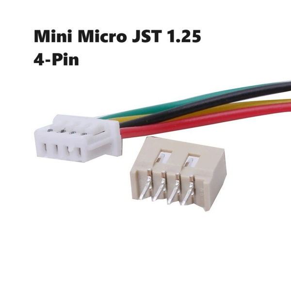 Адаптер переходник Mini Micro JST 1.25 (папа / мама) 240 кабель PH4 4 ...