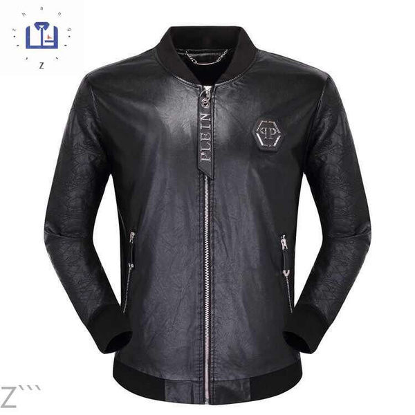 Куртка кожаная PHILIPP PLEIN купить на OZON по низкой цене (1448166021)