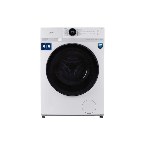 Стиральная машина с сушкой Midea MF200D80WBS/W-RU 8кг , белый купить на ...