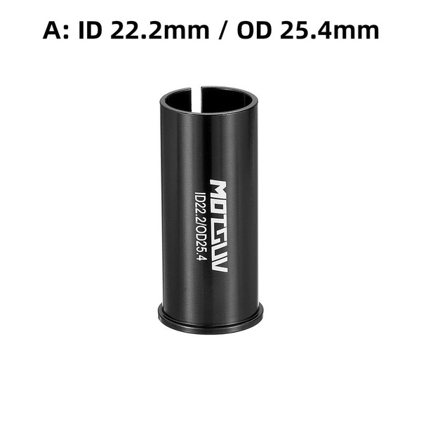 Адаптер для подседельного штыря алюминиевый 22.2mm/25.4mm - купить с ...