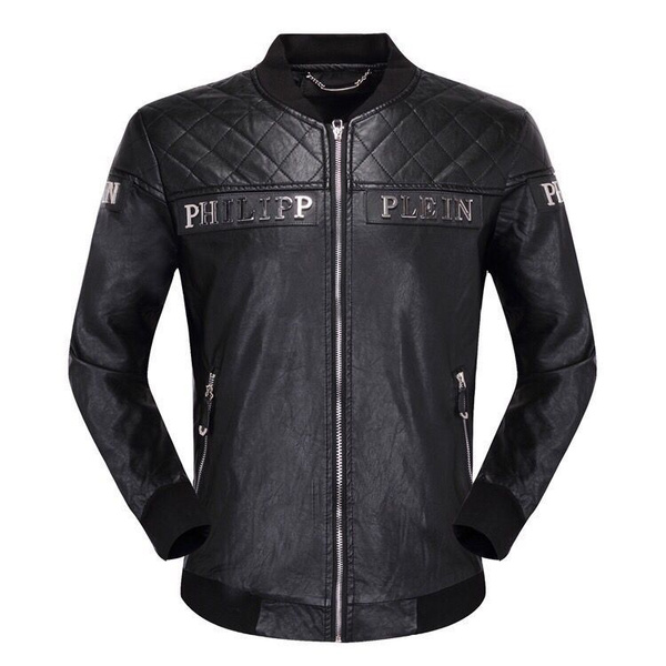 Куртка кожаная PHILIPP PLEIN - купить с доставкой по выгодным ценам в ...