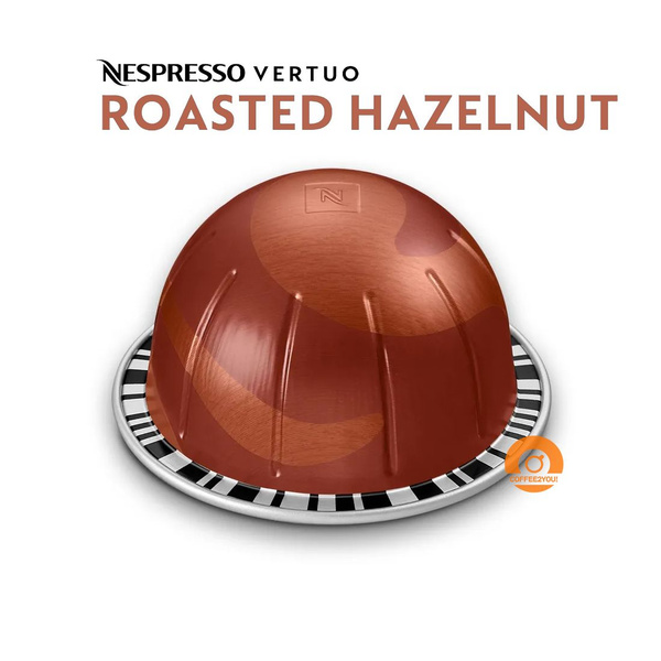 Кофе Nespresso Vertuo ROASTED HAZELNUT в капсулах, 10 шт. (объём 230 мл ...