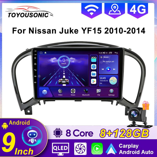 Магнитола Для Nissan Juke/Ниссан Жук 2010-2014,ANDROID 8+128Гб 8-ми ...