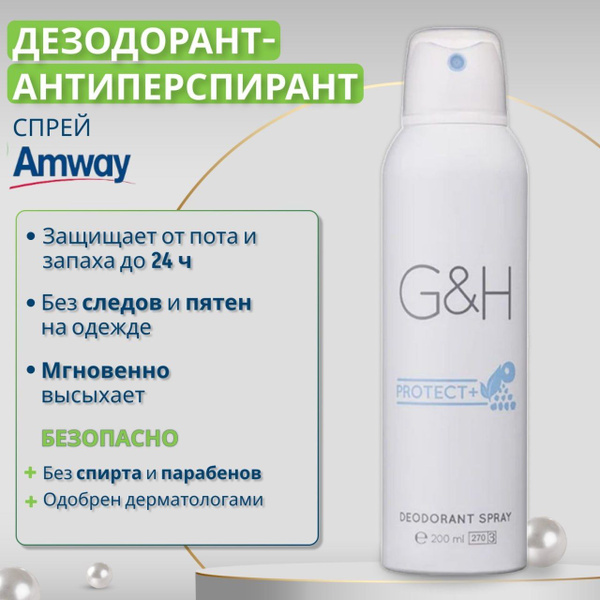 Amway Дезодорант 200 мл - купить с доставкой по выгодным ценам в ...