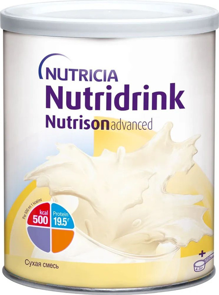 Энтеральное питание Nutridrink Nutrison Advanced, сухая смесь, 322 г ...