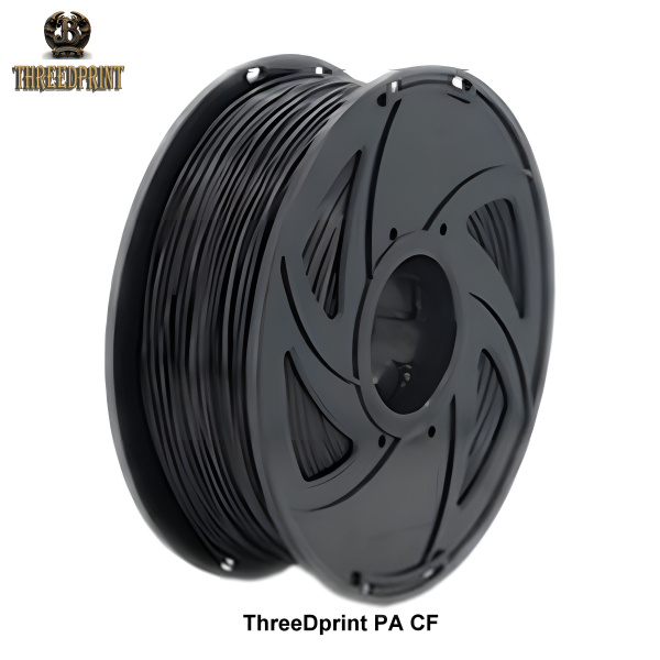 Пластик ThreeDprint PA-CF черный (black) катушка нити 1.75 для печати ...