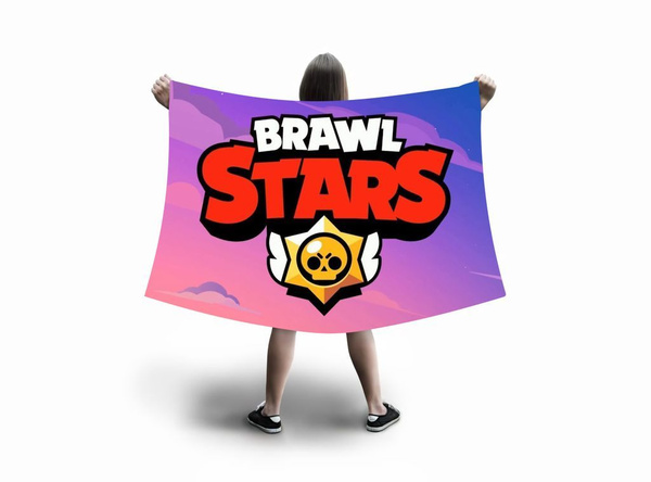 Флаг GOODbrelok БРАВЛ СТАРС, BRAWL STARS №11 - купить Флаг по выгодной ...