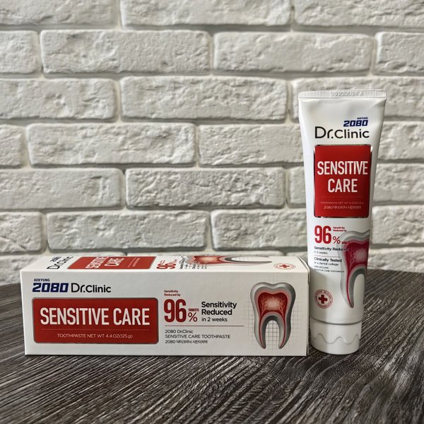 Зубная паста Dental Clinic 2080 Sensitive Care "Бережный уход" для ...