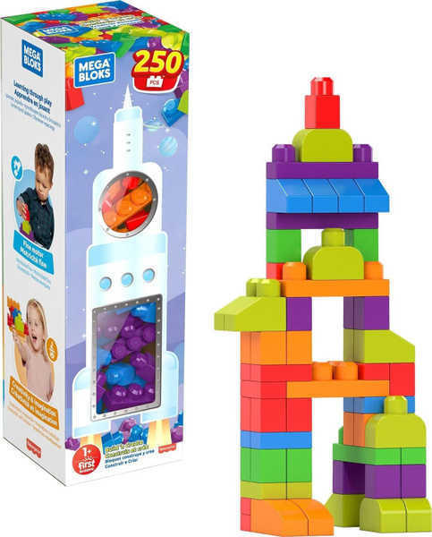 Конструктор Mega Bloks - Мой первый конструктор Набор блоков 250 ...