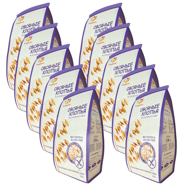 Овсяные хлопья из голозерного овса без содержания глютена "Сташевское ...