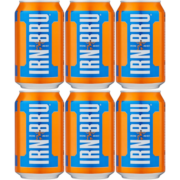 Газированный напиток IRN-BRU классический вкус, 330 мл х 6 шт - купить ...