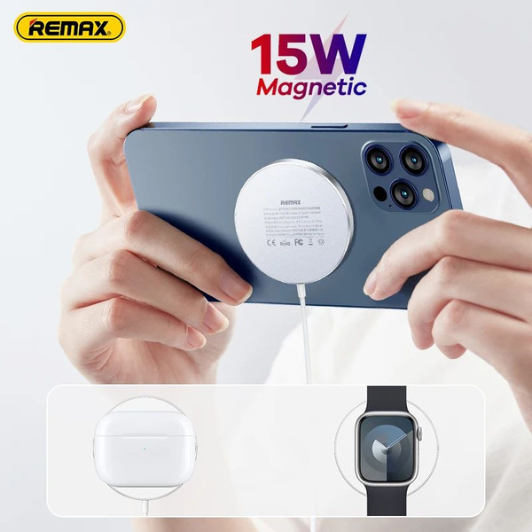 Беспроводное зарядное устройство REMAX RP-W58, 15 Вт, USB Type-C, Quick ...