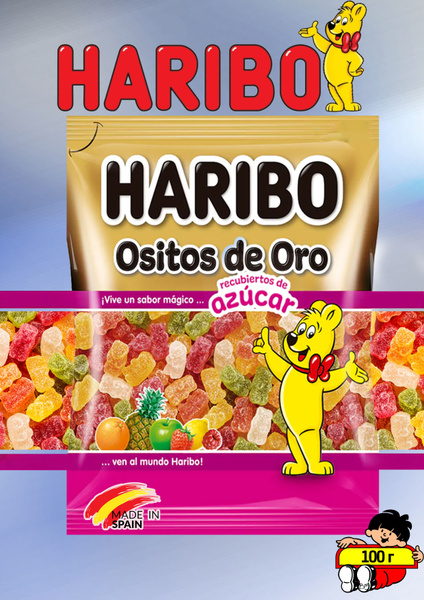 Мармелад Haribo Мишки в сахаре 100 грамм Испания - купить с доставкой ...