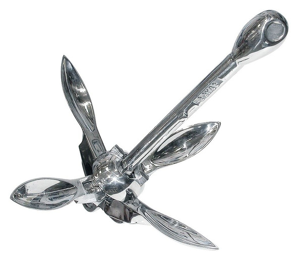 Якорь-кошка из нержавеющей стали, 6 кг (10249266) - купить с доставкой ...