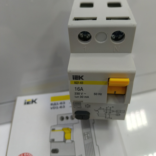 IEK УЗО 2P 16А 30мА AC - купить с доставкой по выгодным ценам в ...