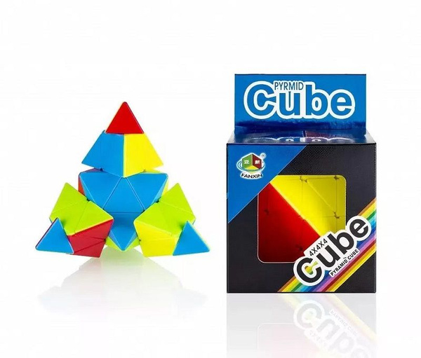 Головоломка Fanxin Треугольная пирамида Pyramid cube 10,5 см, арт.WZ ...