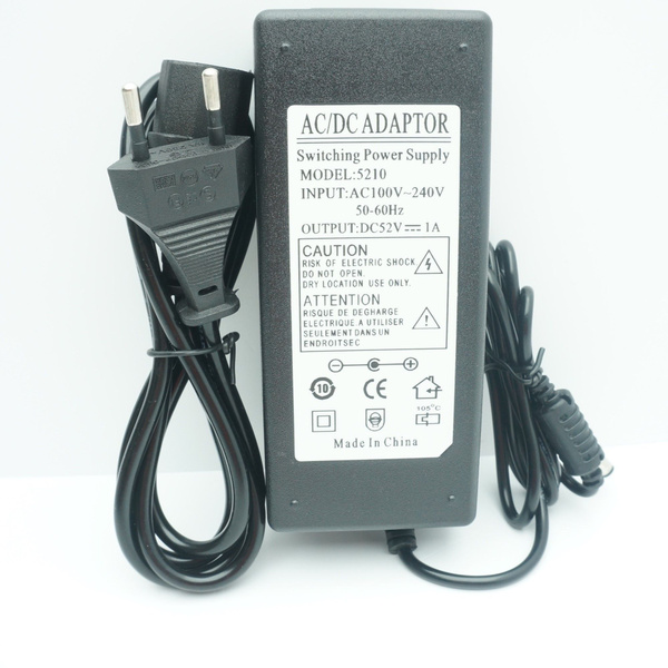 Блок питания для сетевого оборудования 1A 52W 52V черный пластик для ...