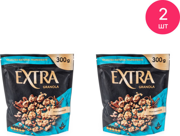 Гранола-мюсли Kellogg's Extra /Келлогс Экстра хрустящая с молочным ...