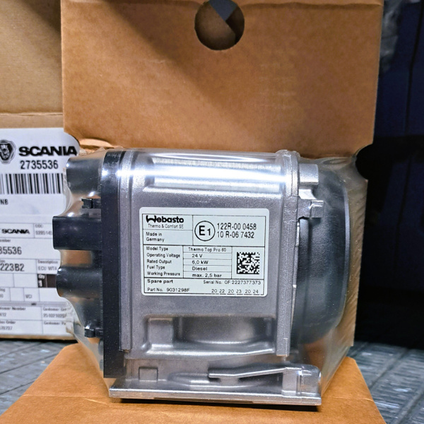 2735536 Блок управления автономным отопителем Scania 6-series ECU WTA ...