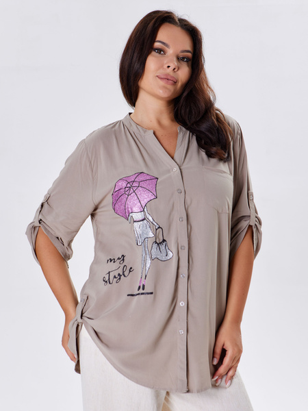 Рубашка Qianzhidu - купить с доставкой по выгодным ценам в интернет ...