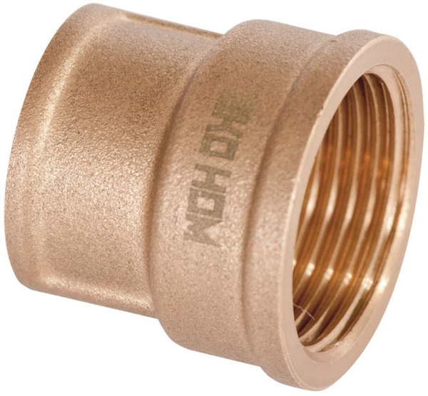 Муфта переходная латунная 1/2"х3/4" внутр./внутр., МП16-1/2х3/4 ...