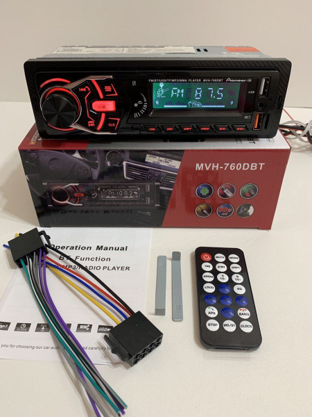 Магнитола с блютуз, 6 RCA, 2 USB1 DIN - купить в интернет-магазине OZON ...