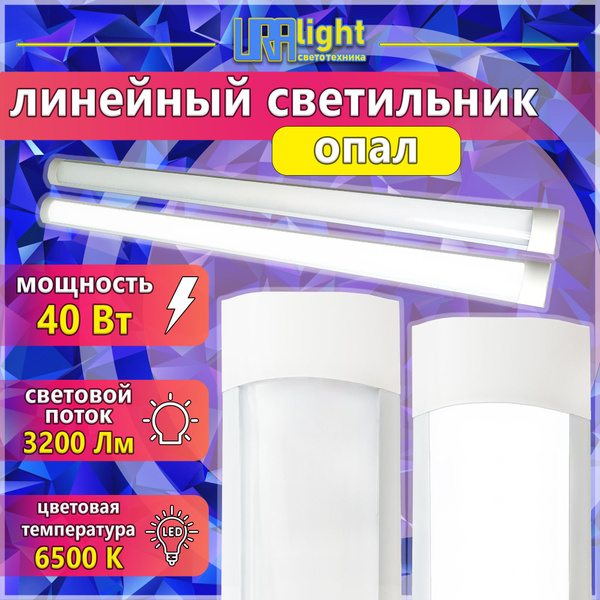 Настенно-потолочный светильник URAlight опал 1шт., LED купить по ...