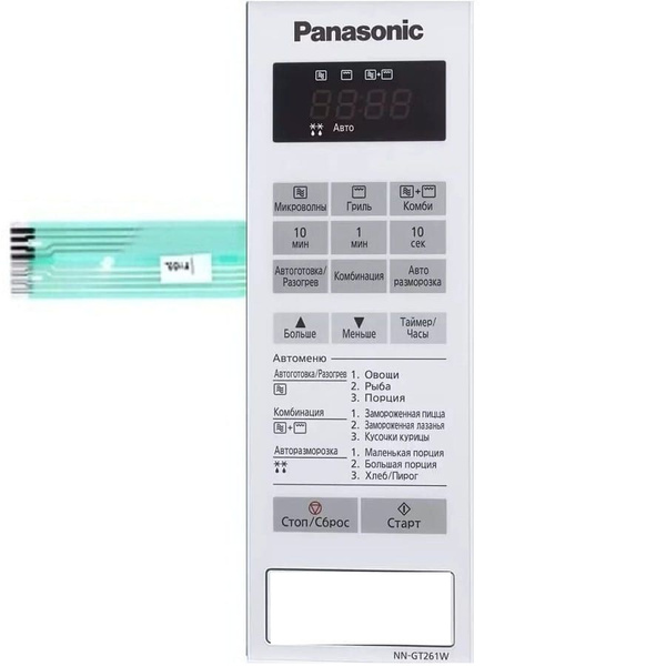 Panasonic A630Y40M0HZP Сенсорная панель на русском для СВЧ ...
