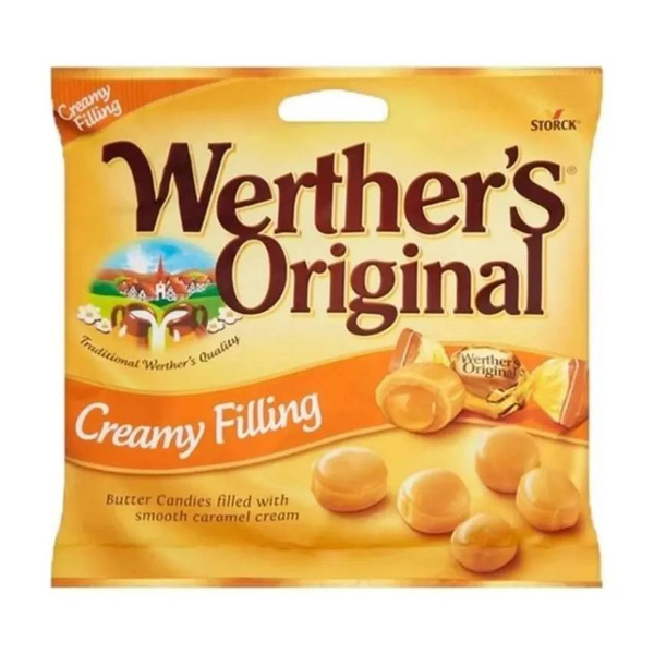 Конфеты Werther's Original creamy filling, сливочная карамель, 135 г ...