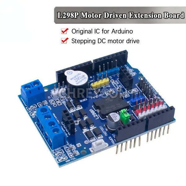 L298P Shield R3 Драйвер двигателя постоянного тока - купить с доставкой ...