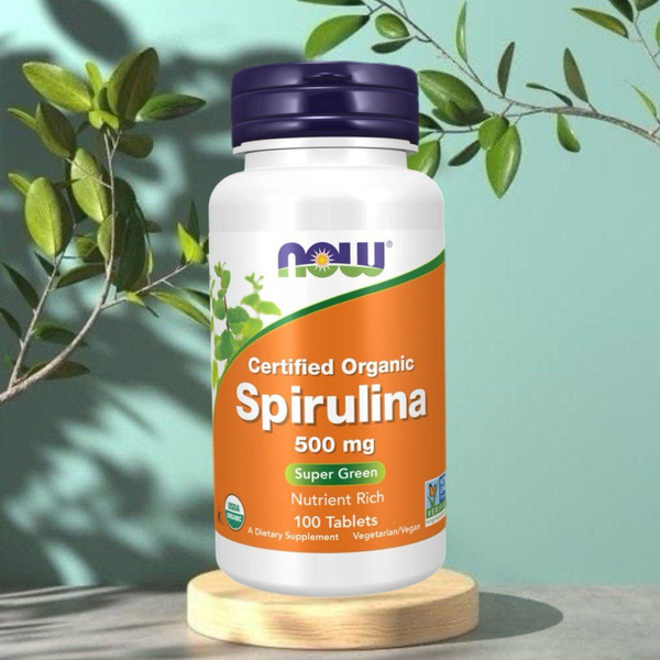 Now Spirulina Спирулина 500 мг - 100 таб - купить с доставкой по ...