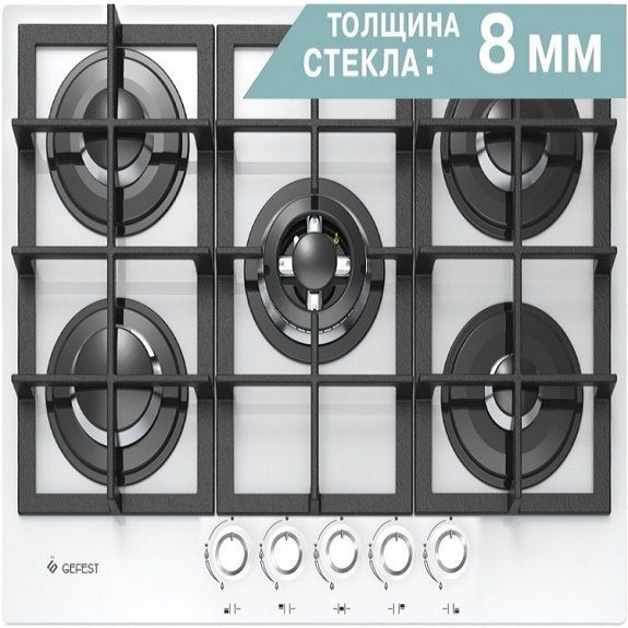 Газовая варочная панель GEFEST ПВГ 2342 К12 купить по низкой цене с ...