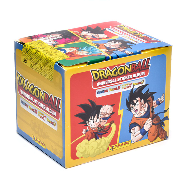 Panini / Бокс наклеек Dragon Ball / 250 наклеек - купить с доставкой по ...