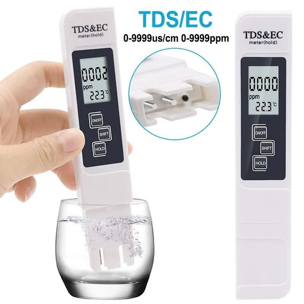 Цифровой тестер качества воды TDS & EC метр - купить с доставкой по ...