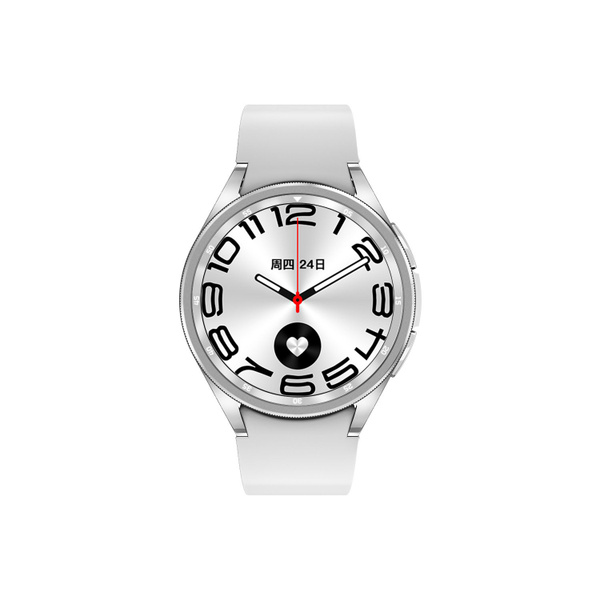 Спортивные часы для Samsung Galaxy Smart Watch6 Classic, цвет белый ...