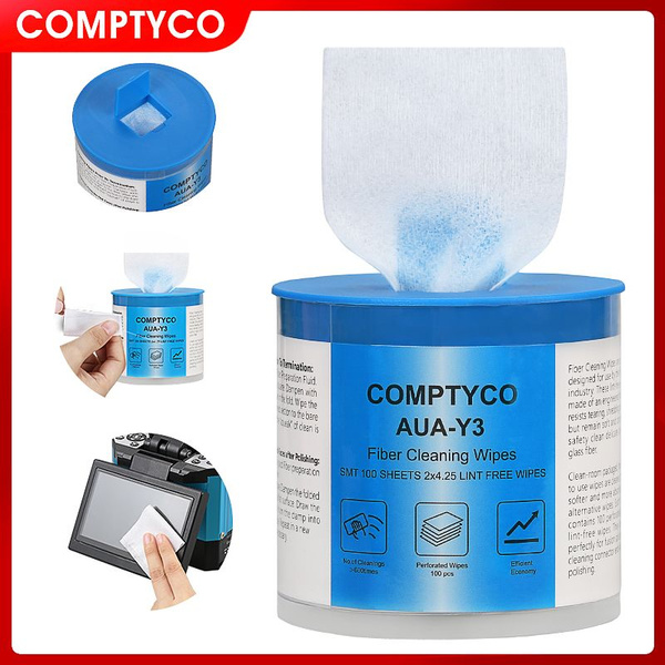 COMPTYCO AUA-Y3 Оптическое волокно чистящая бумага для очистки от пыли ...