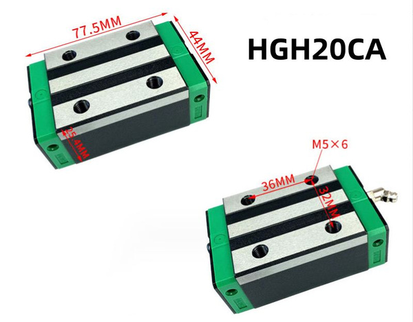 Модуль перемещения / Линейный подшипник качения/Каретка HCH20CAZAH ...