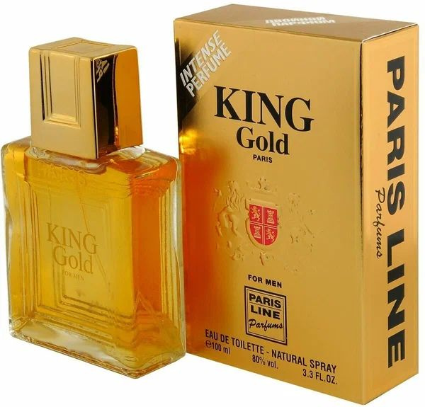 Paris Line Parfums КИНГ ГОЛД Туалетная вода 100 мл (1569931307)