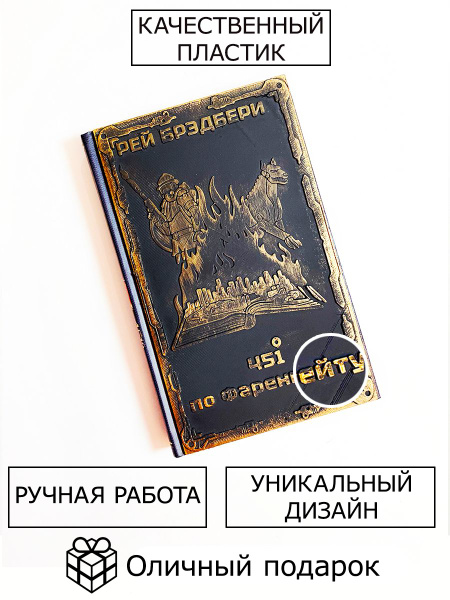 Научно-фантастический роман-антиутопия Рэя Брэдбери "451 Градус по ...