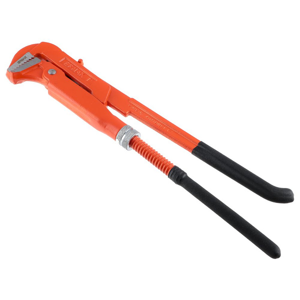 Ключ трубный рычажный прямые губы, р-р 1" ЕРМАК, газовый раздвижной, с ...