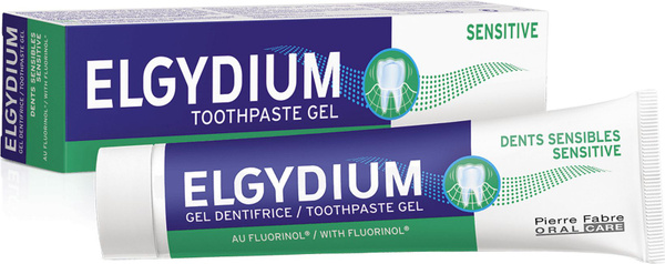 Зубная паста Elgydium / Эльгидиум Sensitive реминерализирующая с фтором ...